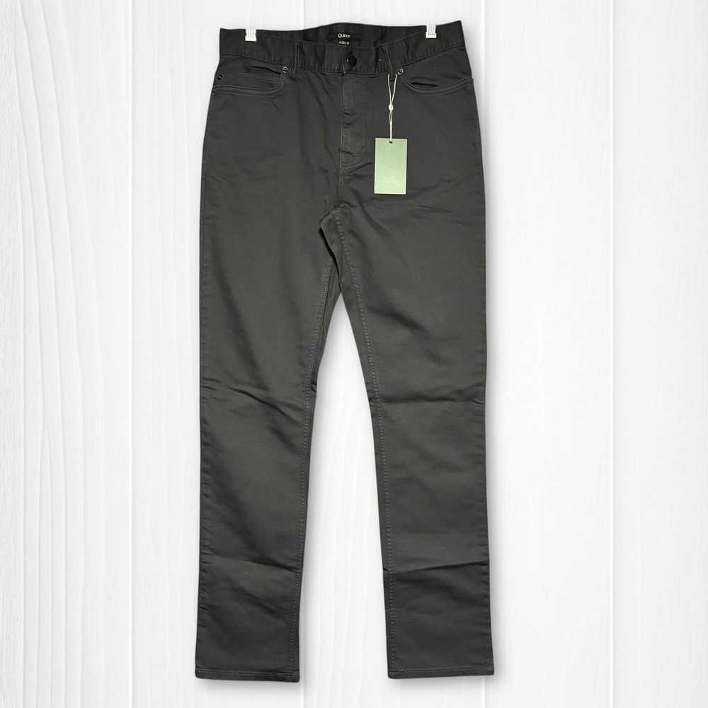 NWT Quince Men's Comfort Stretch Traveler 5-Pocket Pants Mens 30x32 Grey